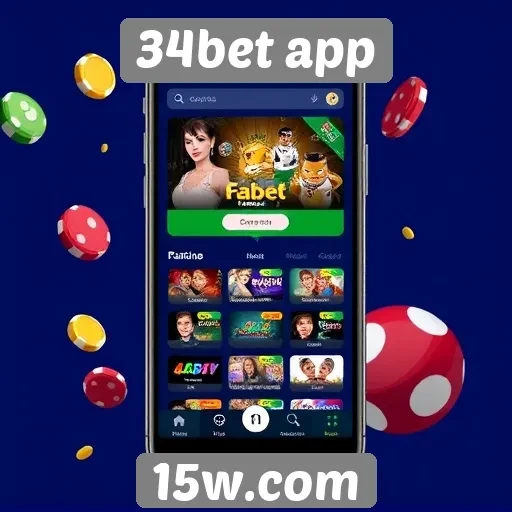 34bet app oferece diversas opções de jogos online