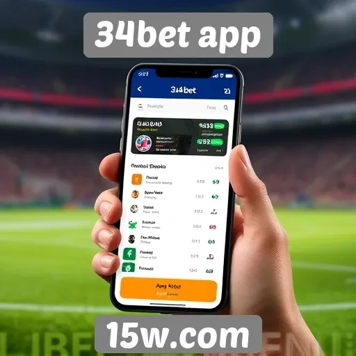 Funcionalidades do 34bet app para apostadores