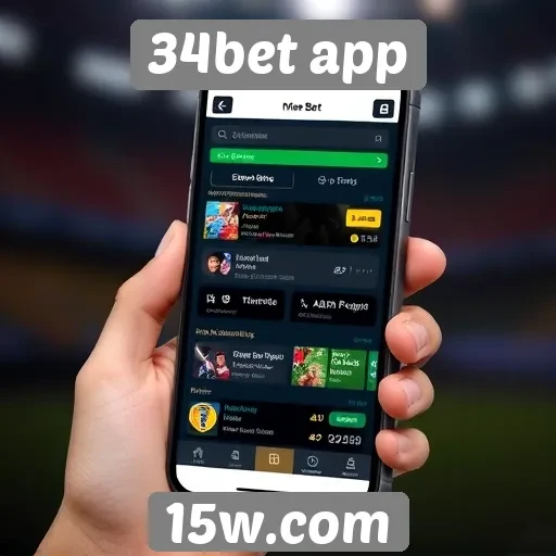 Ofertas e promoções disponíveis no 34bet app