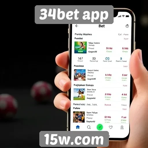 Promoções e bônus do 34bet app