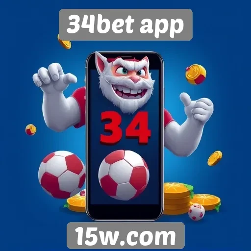 Principais jogos disponíveis no 34bet app